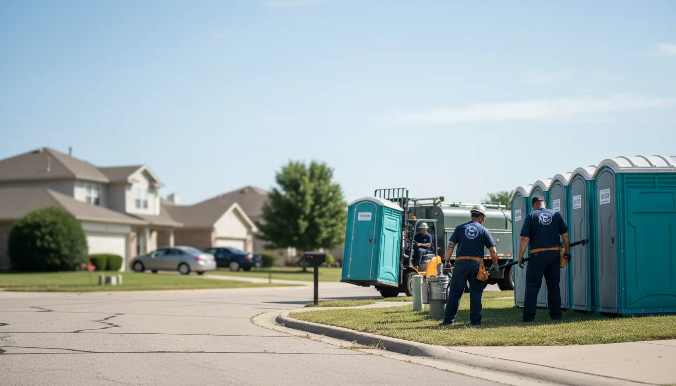 Porta Potty Rental in Woodleaf, NC near me